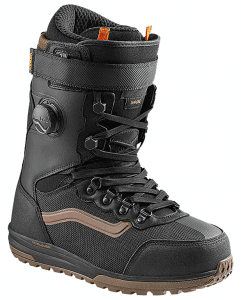 Snowboard boot featuring BOA and traditional lacing system