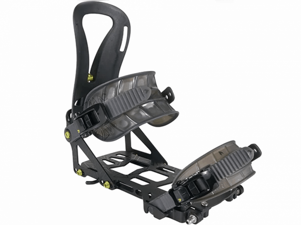Splitboard bindings are specific to split boards and are typically lightweight