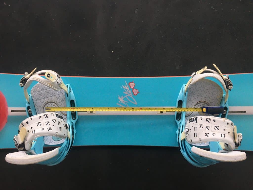 Stance width is required when mounting bindings