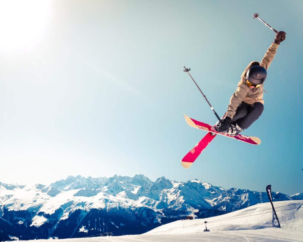 Park skiers are best selecting a freestyle ski