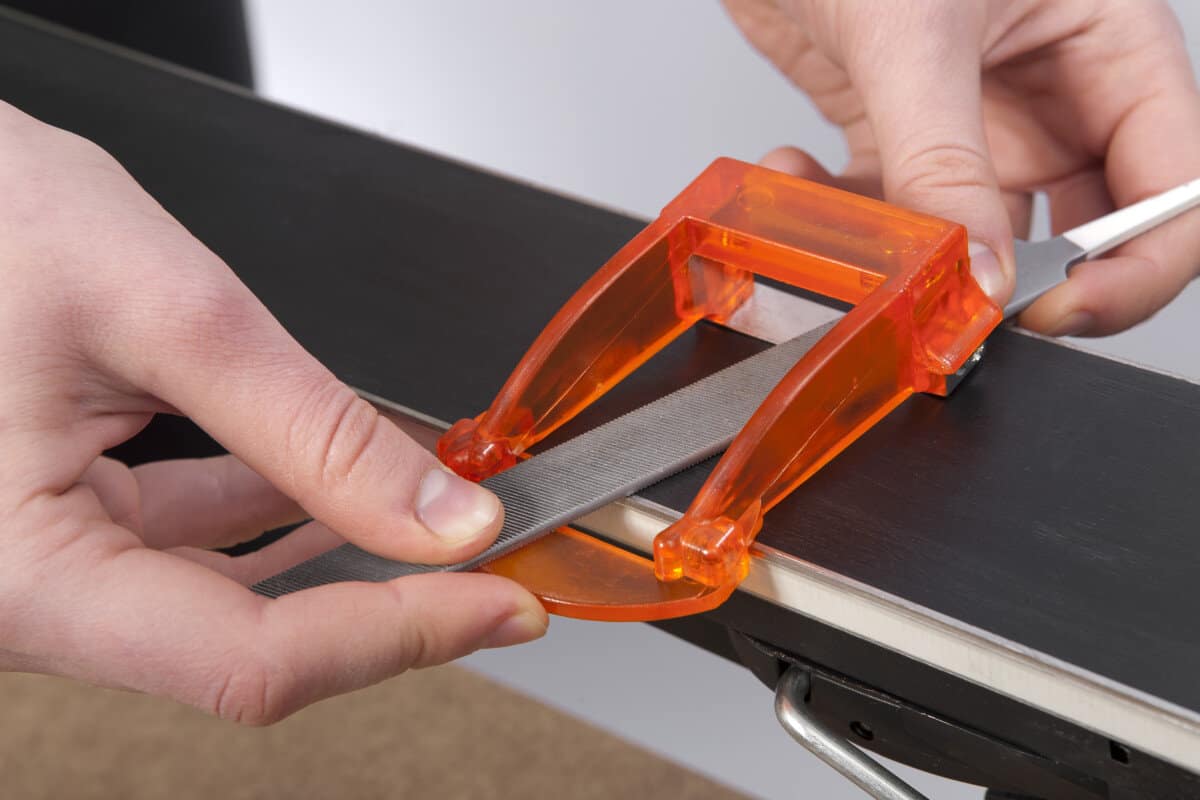 How To Sharpen Skis A Beginners Guide Snowsports Guru